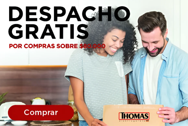 DESPACHO GRATIS POR COMPRAS SOBRE $80.000. Ver Promociones