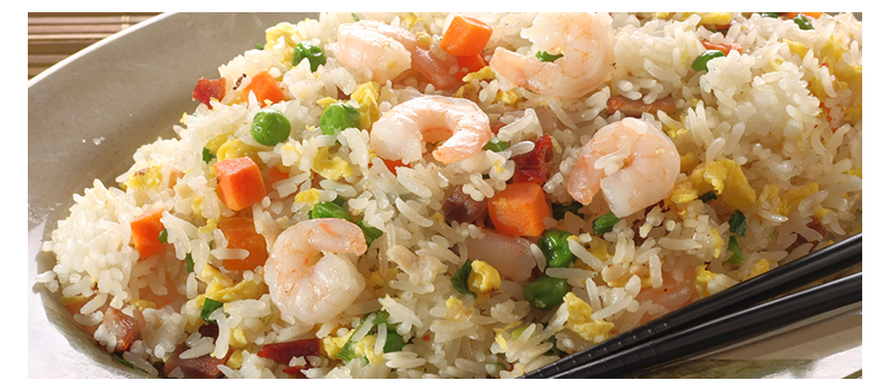 Arroz con camarones