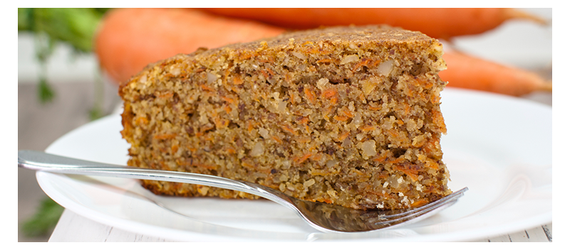 Queque de zanahoria, quinoa y miel