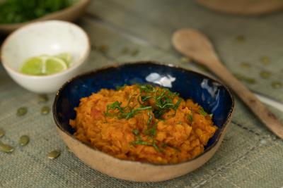 Dhal de lentejas rojas 