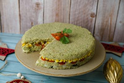 Torta de quinoa