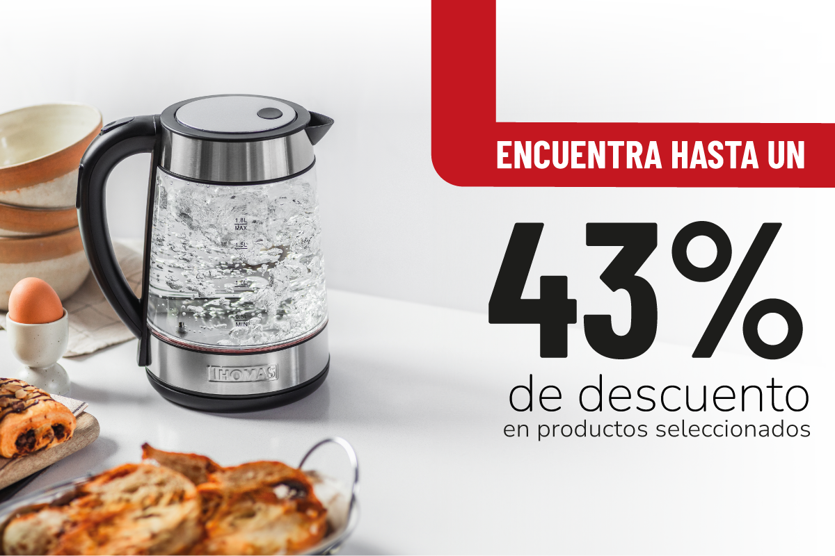 Encuentra hasta un 43% de dscto. en productos seleccionados